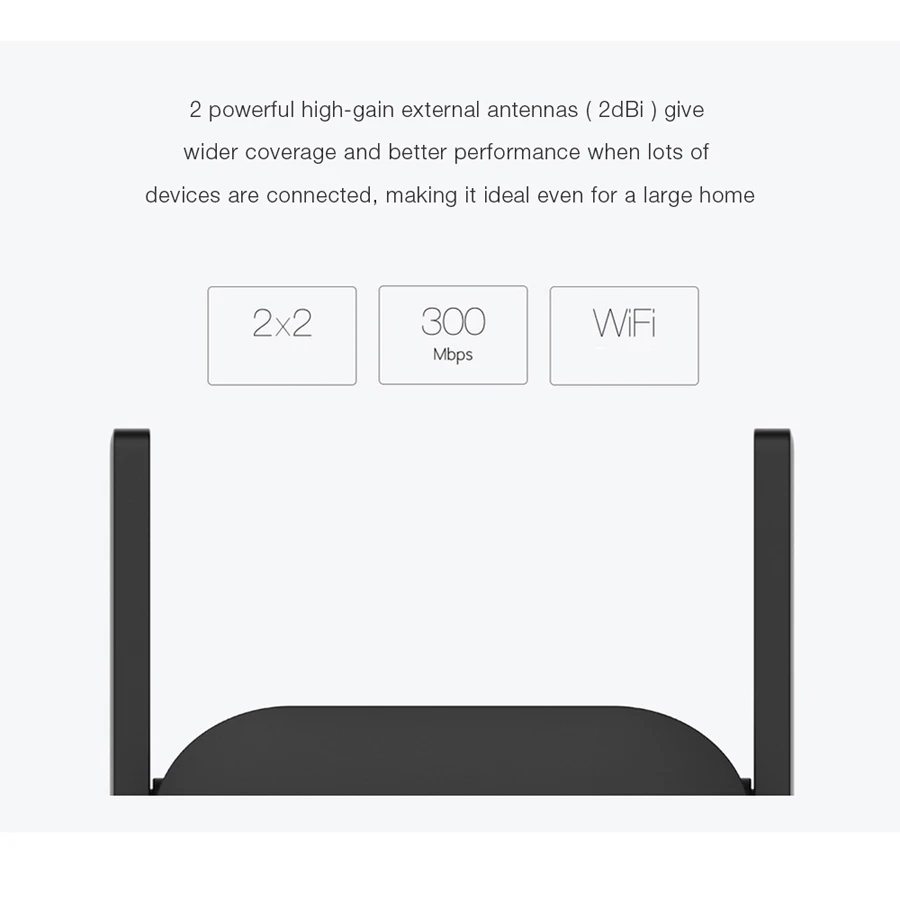 Оригинальный Xiaomi Pro 300 м WiFi роутер усилитель сетевой расширитель ретранслятор