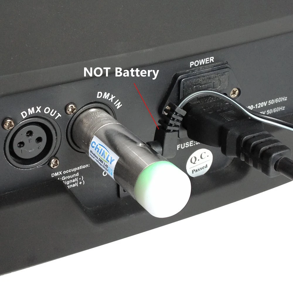 DMX512 беспроводной приемник 2,4G ISM DMX беспроводной контроллер освещения расстояние связи 300 м для сценического освещения