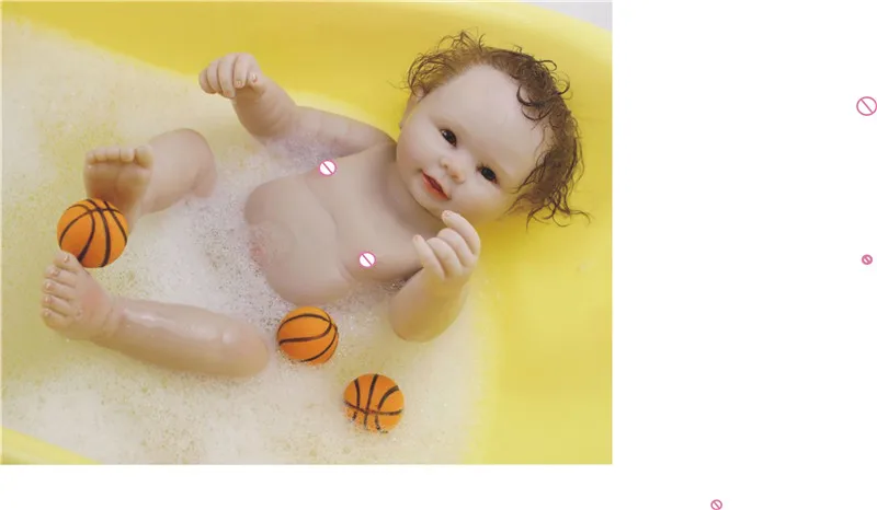 NPK DOLL 55cm Silicone reborn baby boy doll toy like real full silicone body newborn babies bebes bonecas waterproof | Игрушки и хобби