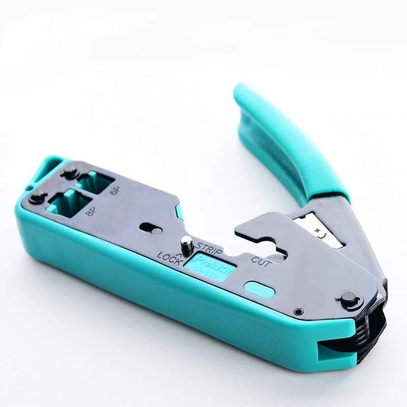 100% original Pro'skit CP-333 6P/8P Crimping Network Tongs Handheld portable cable stripper Terminal tool Multifunctional Plier
