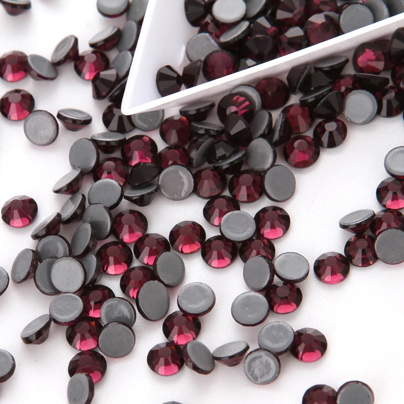 Высокое качество аметист цвет горячей фиксации горный хрусталь SS6 SS30 Кристалл