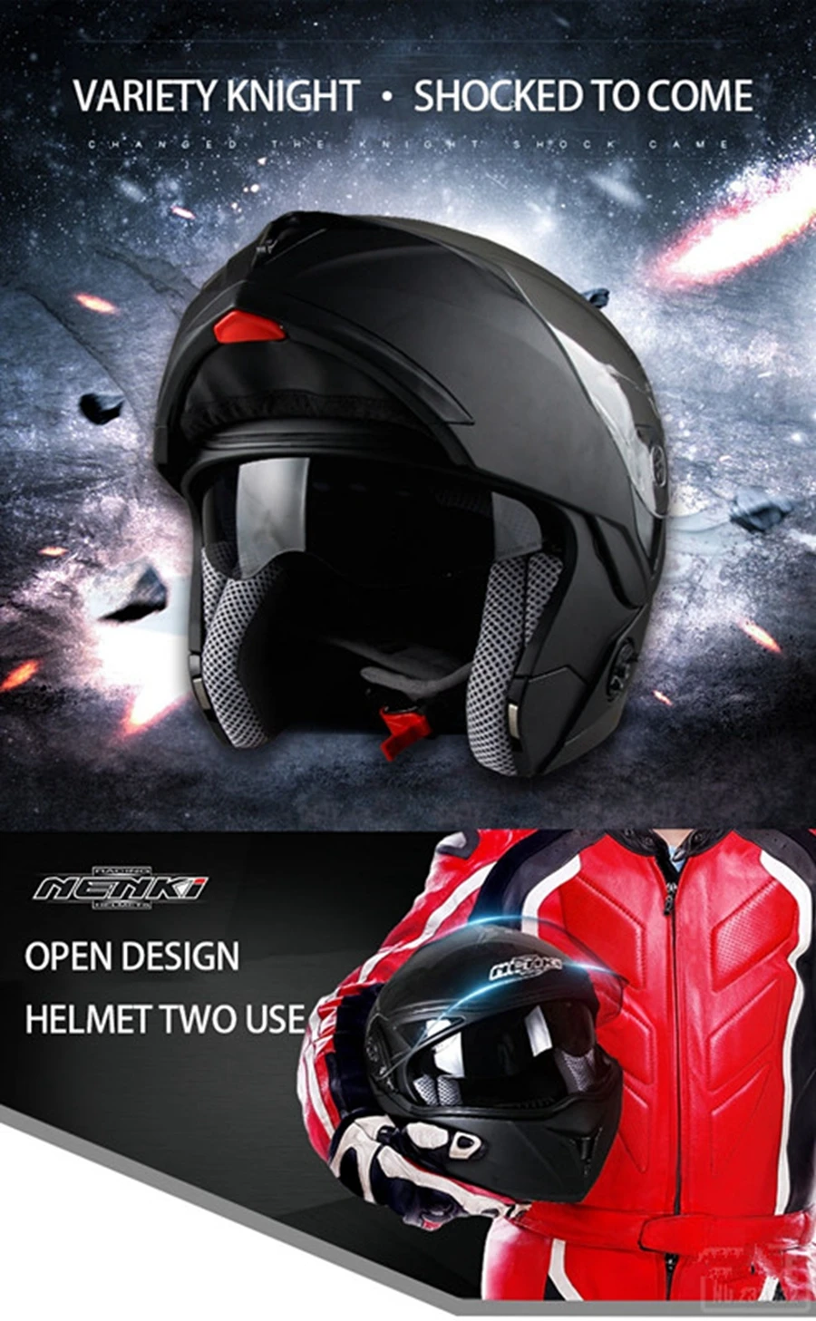 1 шт NENKI DOT полный шлем для лица Capacete Casco шлем для гонок по бездорожью мото шлемы с двойными линзами мотоциклетные шлемы