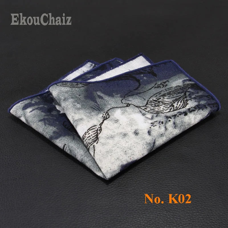 Новый Модный китайский платок с чернильным принтом галстук для молодых