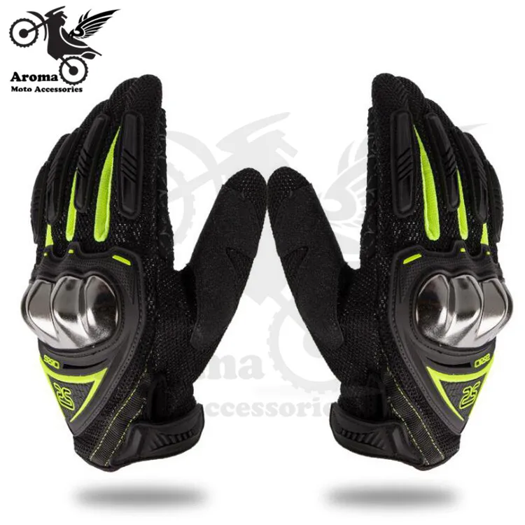 Металлический полный палец moto cross части mtorbike handglove unviersal аксессуары moto защита moto rcycle перчатки для скутера