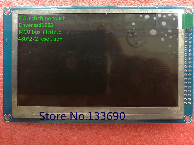 ЖК дисплей 4 3 дюйма TFT экран 480*272 для Ard 51/AVR/STM32 + адаптер PCB интерфейс без касания