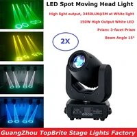 professional 150w led moving head spot light dmx 512 controller dj stage lighting effect party light christmas light projector