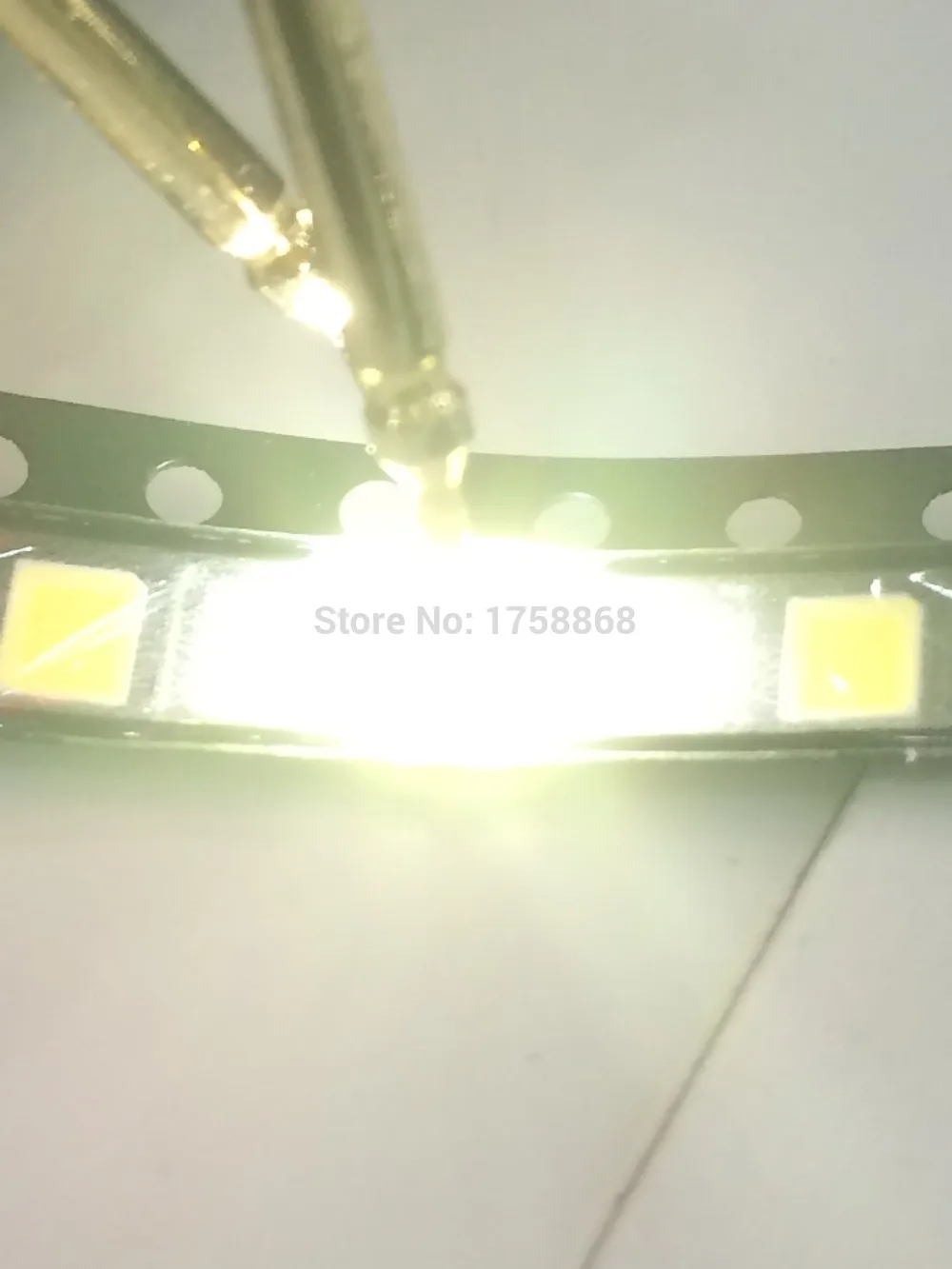 100 шт./лот SMD 5050 светодиодные чипы теплый белый/белый светодиод Чип LED Диоды 12 15 лм