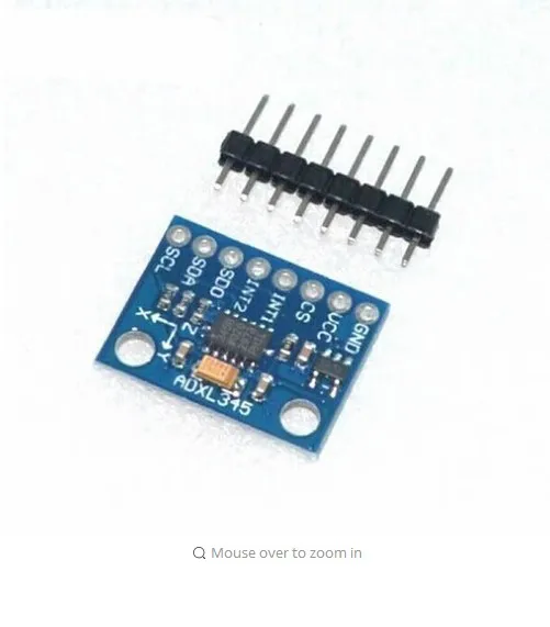 5 шт. Φ ADXL345 цифровое трехосевое ускорение модуля гравитационного наклона IIC / SPI |