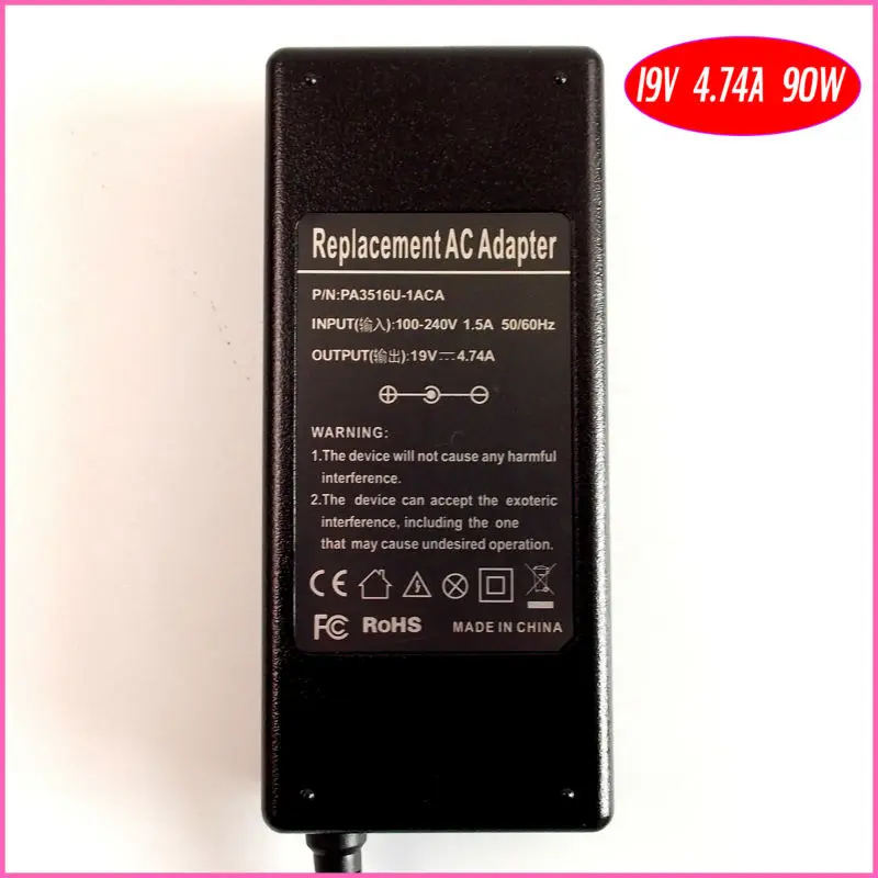 Зарядное устройство для ноутбука ASUS F2 F2J F2Je F50 F70 F3 F3Ja F3Jc F3Jm F3Jp F3Jr F3M F3P F3Sc F3T F3Tc 19 в 4 74