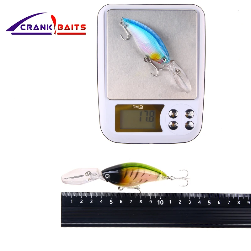 Кривошипная Приманка Minnow Swim Aritificial жесткая приманка для рыбалки 8.5cm17.8g рыба