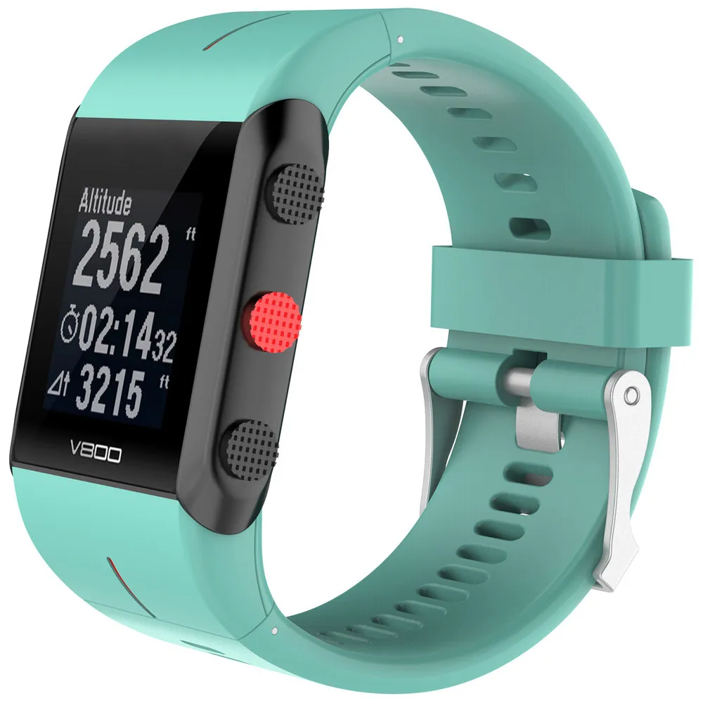 Ремешок для POLAR V800, сменный силиконовый резиновый ремешок для часов, Прямая поставка 0814