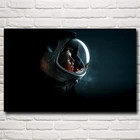 Фон для фотосъемки с изображением инопланетянина, фантастика, Космический фильм, постеры и принты, картина для гостиной, настенная живопись, Шелковое украшение для дома, фотографии