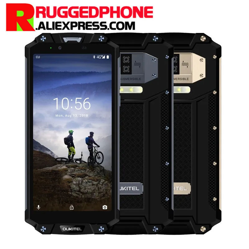 OUKITEL WP2 IP68 водонепроницаемый мобильный телефон 4 Гб 64 MT6750T Восьмиядерный 6 0 дюймов