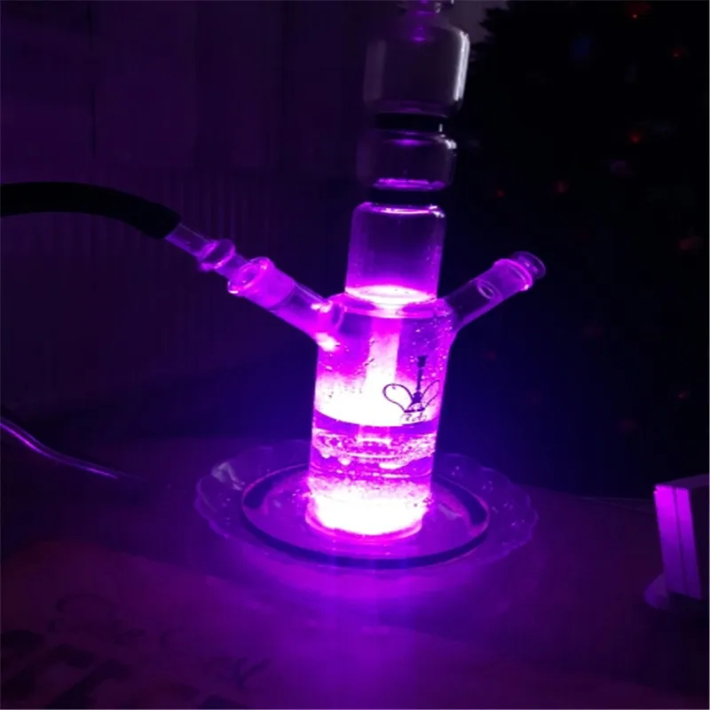 Белый теплый белый RGB изменение цвета водонепроницаемый светодиод под ваза свет