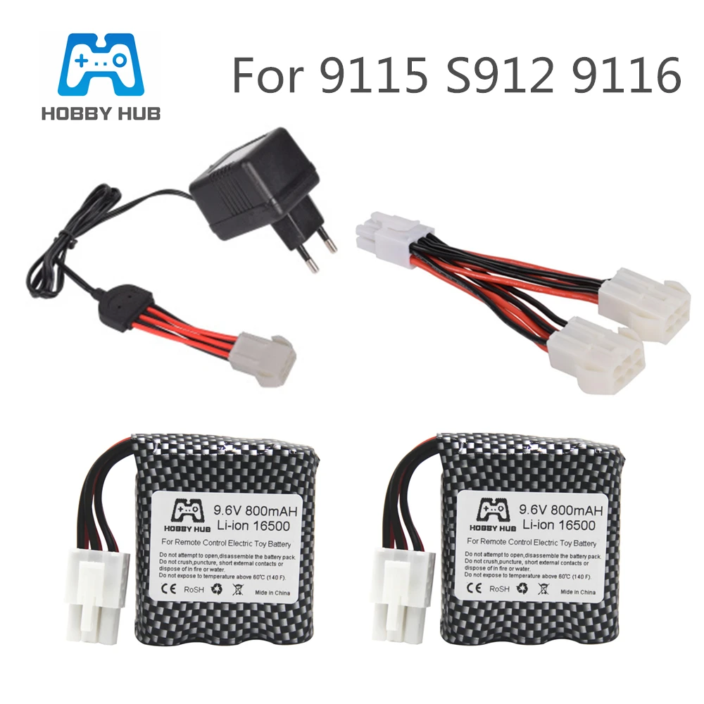 Hobby Hub 9 6 в 800 мАч аккумулятор для 9115 S912 9116 высокоскоростной Радиоуправляемый