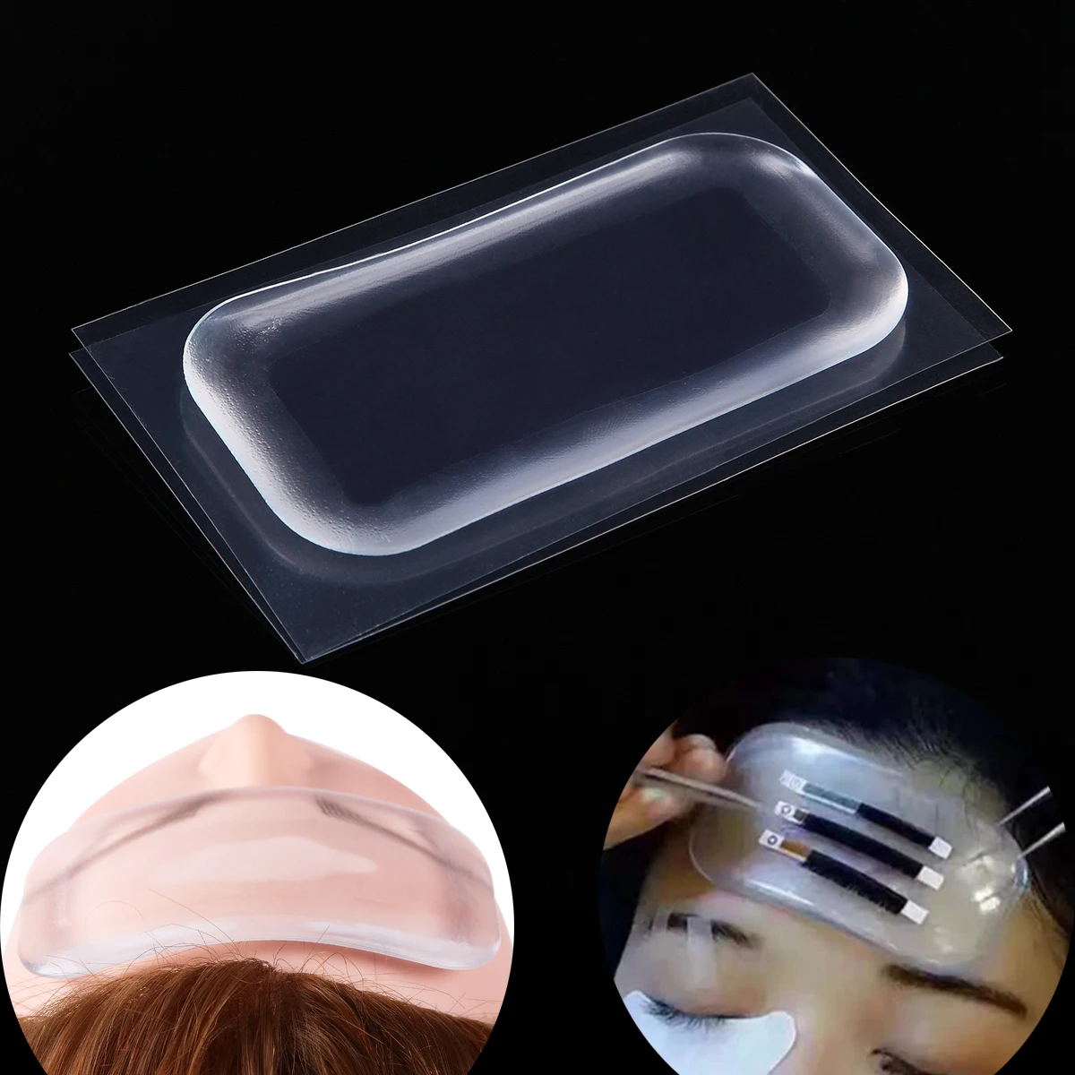 Ресниц Посадка привитые расширение силикона лба площадку прочный