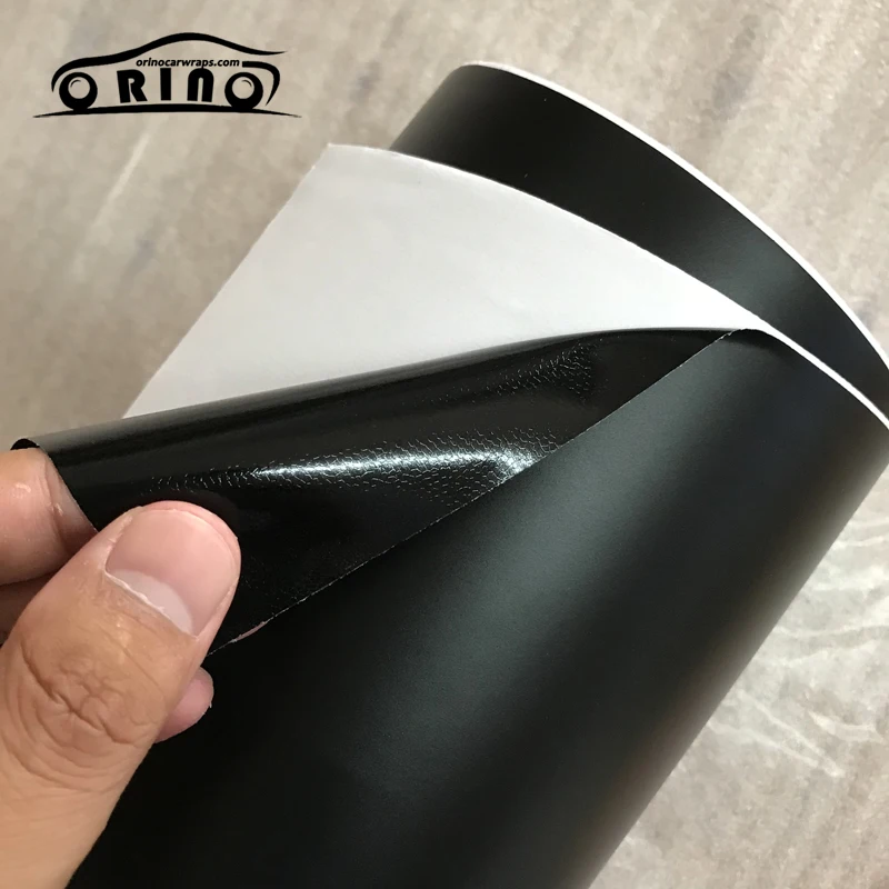 Матовая черная Автомобильная крышка для кузова автомобиля виниловая пленка