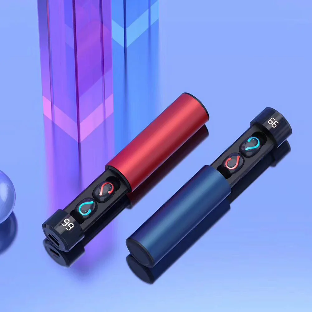 Мини Bluetooth наушники беспроводные голосовые звонки музыкальные стерео с зарядным