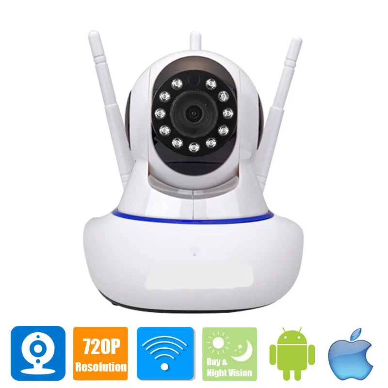 HD 1080P 2MP 720 1MP домашняя IP камера безопасности Беспроводная PT мини видео няня CCTV Wifi