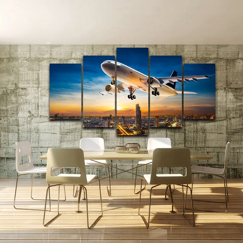 Модульные картины HD Печать холст Рамка Картина маслом настенное искусство 5