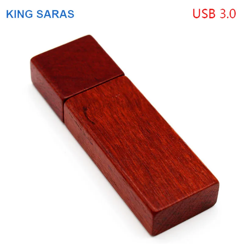 Rose wood KING SARAS кленовое дерево usb флеш-накопитель usb3.0 Флешка 4 ГБ 8 ГБ 16 ГБ Гб 32 ГБ кленовый usb 3,0 деревянный логотип гравировка - Цвет: Rose wood