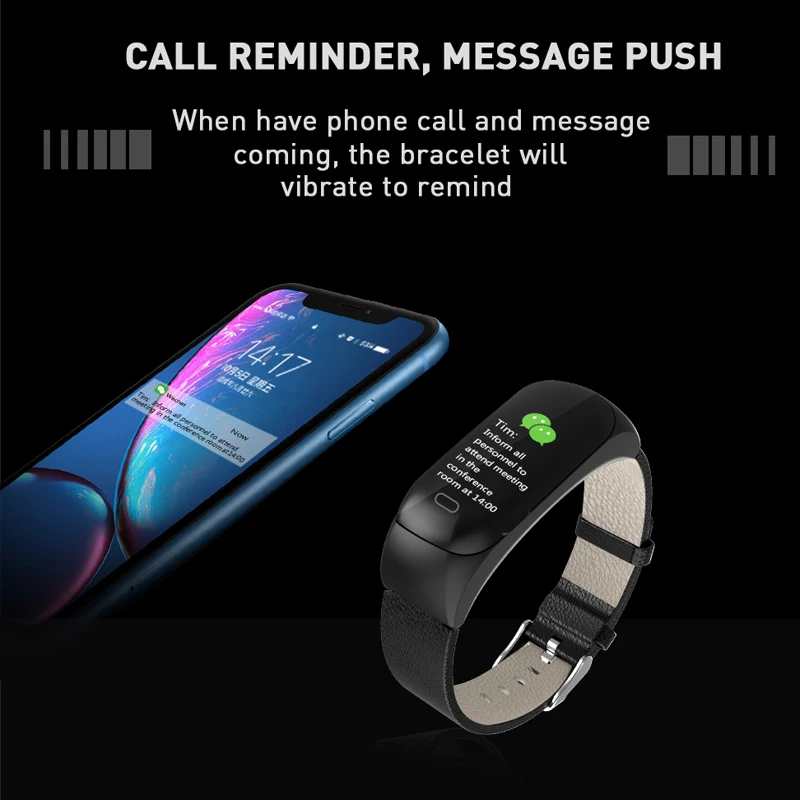 C15 Bluetooth Smart Watch With Wireless Earphone Multi Dial Support Answer Call Message Push Pedometer Heart Rate Sleep Monitor |