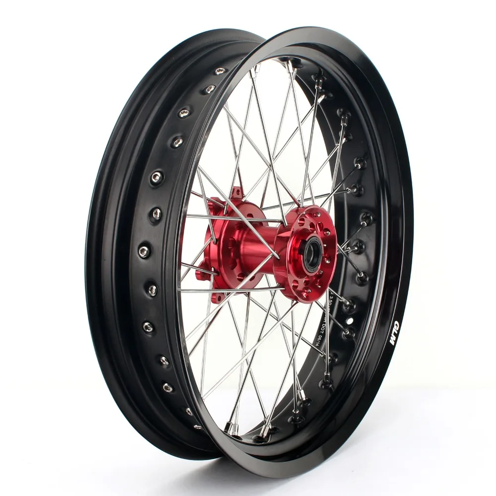 BIKINGBOY 17*3 5 17*4 25 колесные диски ступицы для Honda CR125 CR250 02 13 CRF250R CRF450R 04 05 06 12 11 10 09 08 Supermoto