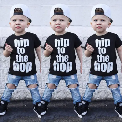 Повседневная одежда для новорожденных младенцев мальчиков хлопковая Футболка с