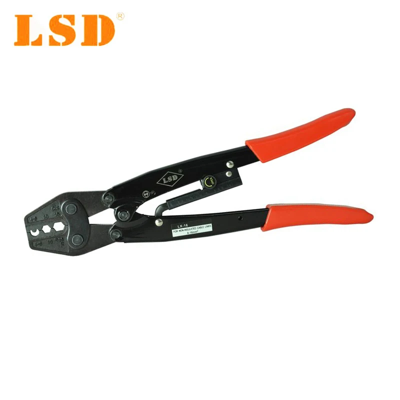 

LX-16 High Quality Hand crimping tools for crimping non-insulated cable links 6-16mm2 10-5AWG Heavy Duty Pliers