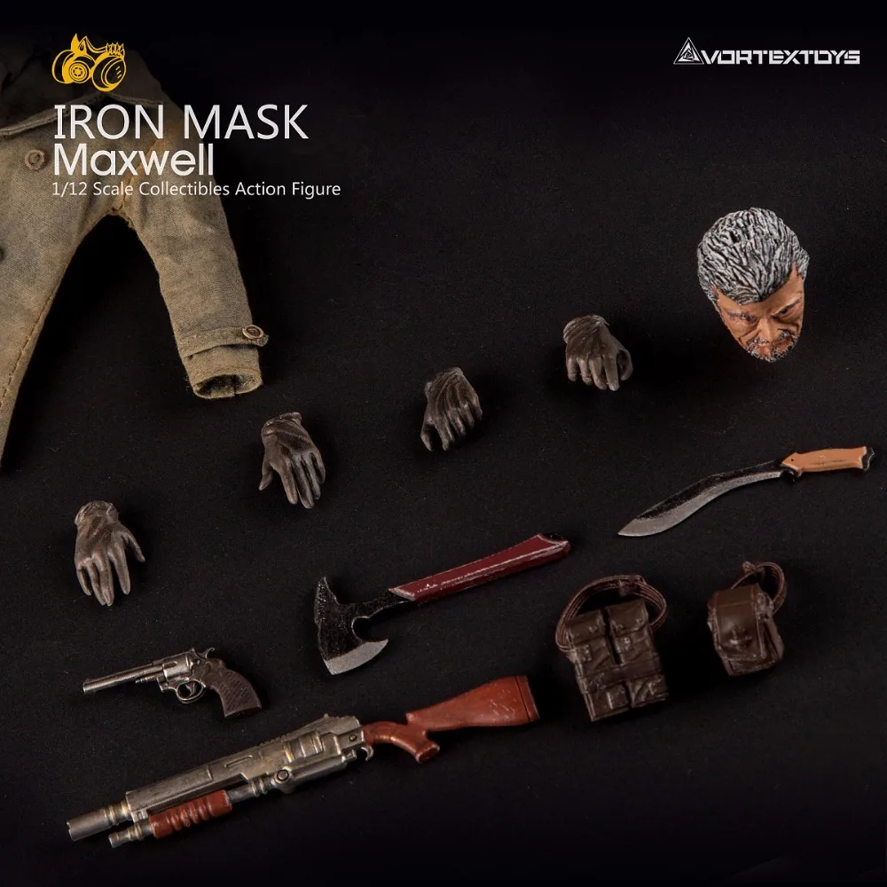 Вихревые игрушки V00011 серия YEW снайперский шакал 1/12 экшн фигурки|1/6 figure|figure 1/6soldier