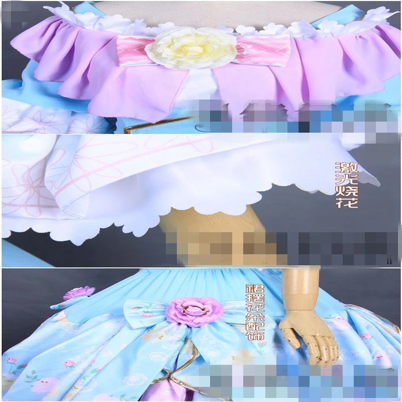 Аниме карнавальный костюм Lovelive бальное платье Awaken Eli Ayase Nico Yazawa Umi Sonoda Kotori Minami Rin Hoshizora платье полный комплект Z