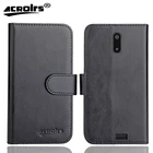 Чехол-книжка для телефона Digma VOX V40 3G, 6 цветов, эксклюзивный, из кожи, с отделением для кредитных карт и отслеживанием