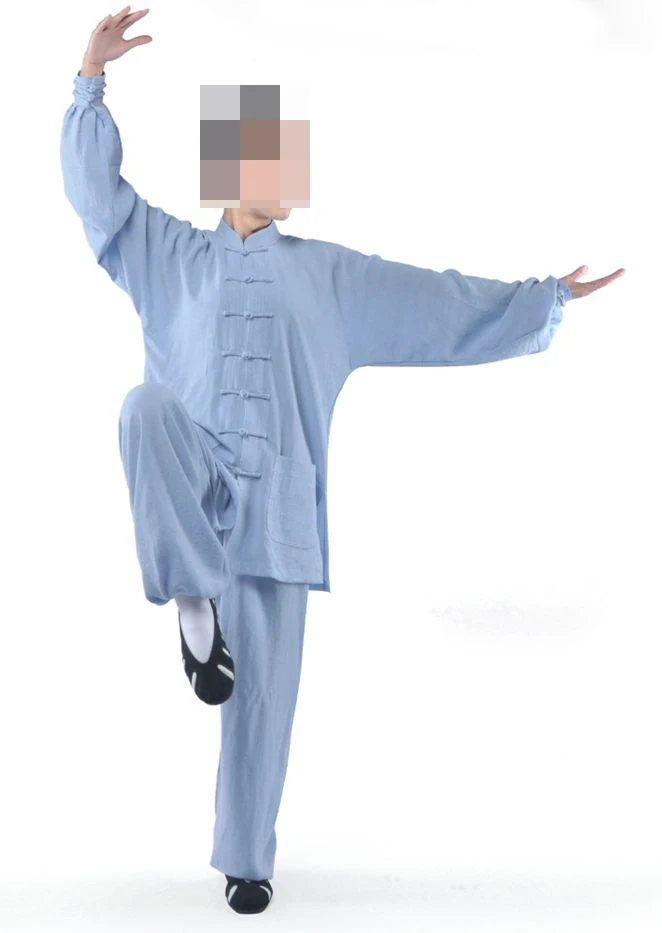 17 цветов льняные костюмы унисекс в стиле Тай Чи комплекты одежды кунг фу униформа