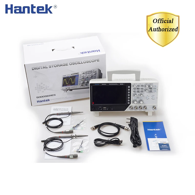 Hantek DSO4072C 2 канальный цифровой осциллограф 70 МГц полоса пропускания 1GSa/s