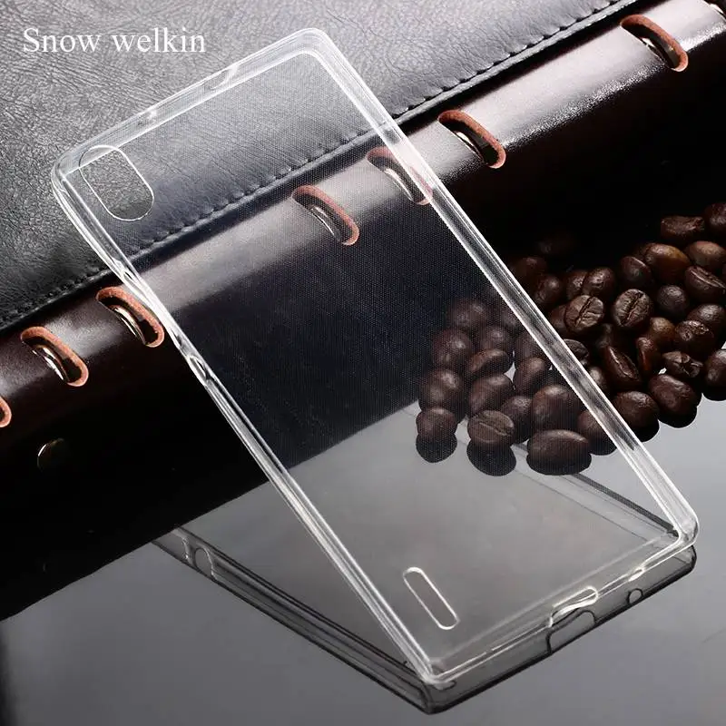 Snow Welkin прозрачный силиконовый мягкий ультра тонкий ТПУ чехол для задней панели