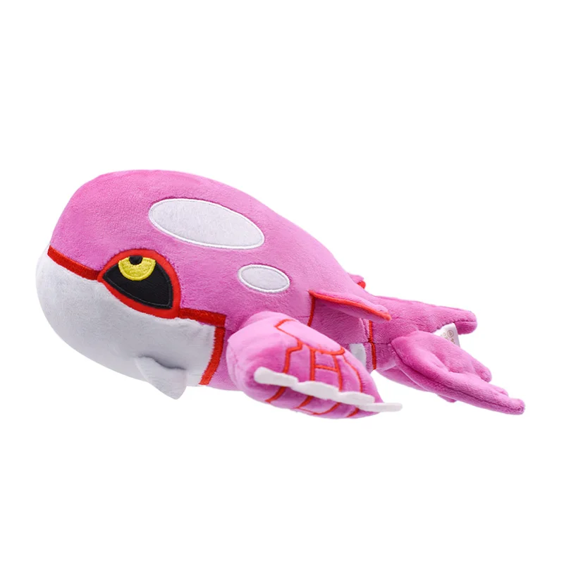 Kyogre purple 20 стилей Аниме Блестящий Mew Greninja Dragonair Psyduck Dragonite Kyogre Solgaleo Ho-Oh Magnemite мягкая плюшевая мультяшная кукла игрушка - Цвет: Kyogre purple