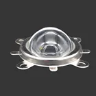 Объектив из оптического стекла 44 мм 60 или 120 градусов + круглая или квадратная чаша отражателя 50 мм + фиксированная рамка подходит для светодиодный 20 Вт 30 Вт 50 Вт 100 Вт