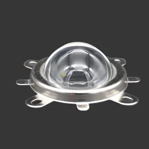 Объектив из оптического стекла 44 мм 60 или 120 градусов + круглая или квадратная чаша отражателя 50 мм + фиксированная рамка подходит для светодиодный 20 Вт 30 Вт 50 Вт 100 Вт