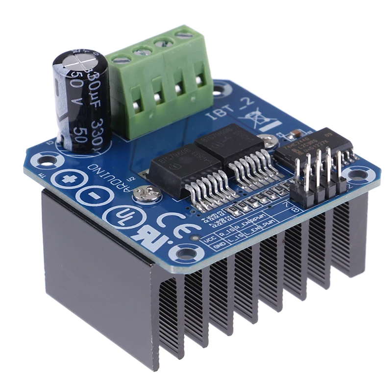1 шт. новый двойной шаговый двигатель BTS7960B DC 43A H Bridge PWM|Шаговый двигатель| |
