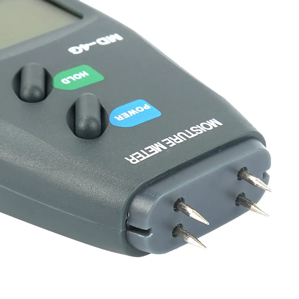 4-Pin Digital Moisture Meter 5% to 42% High Accuracy PRO Damp Detector Timber Portable Humidity LCD Wood Tester Hygrometer | Инструменты