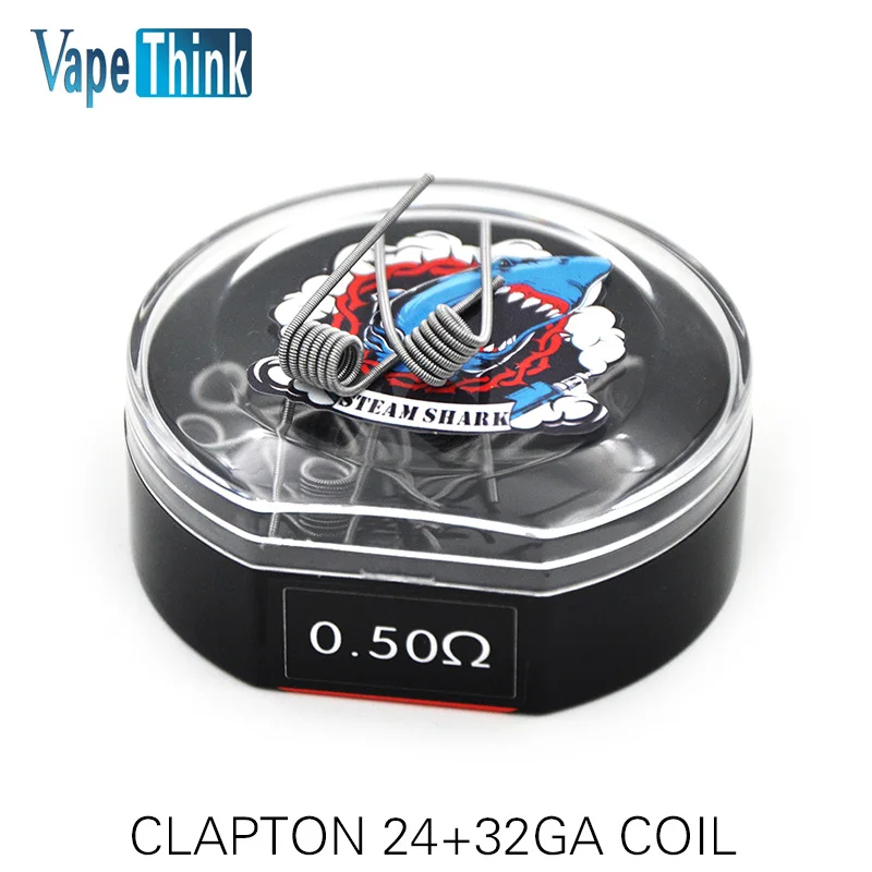 2 кор./лот оригинальный SteamShark clapton предварительно сборка нагревательной