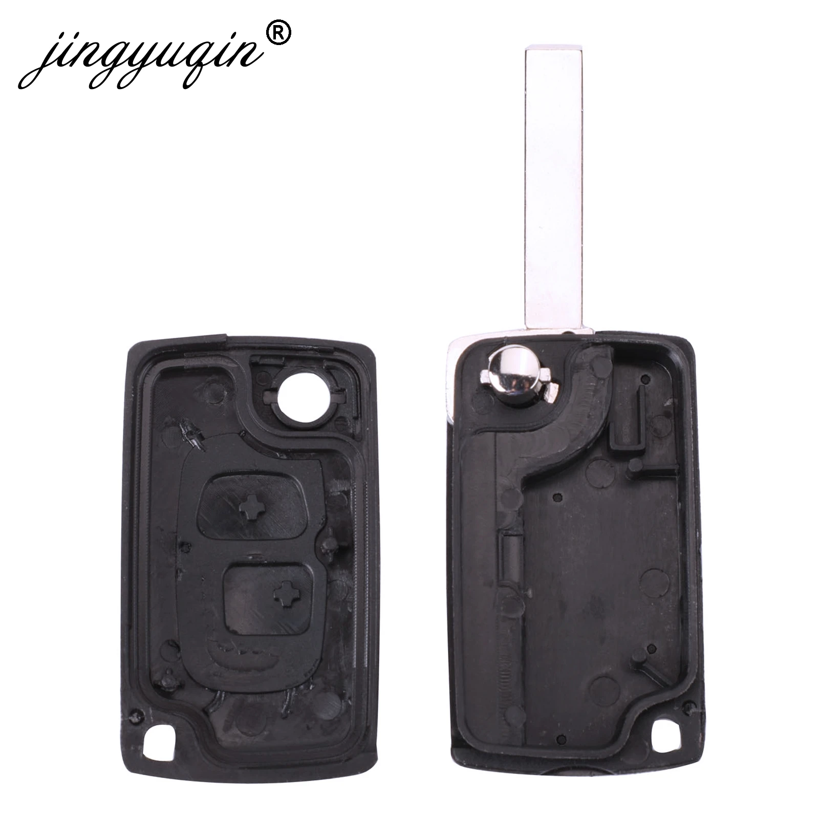 Jingyuqin VA2/HCA модифицированный флип чехол для автомобильного ключа Citroen C1 C2 C3 C4 Xsara