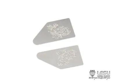 

LESU 1/14 Tamiya Scaina RC Tractor Truck Car Spare Part Metal Car LOGO B TH04736
