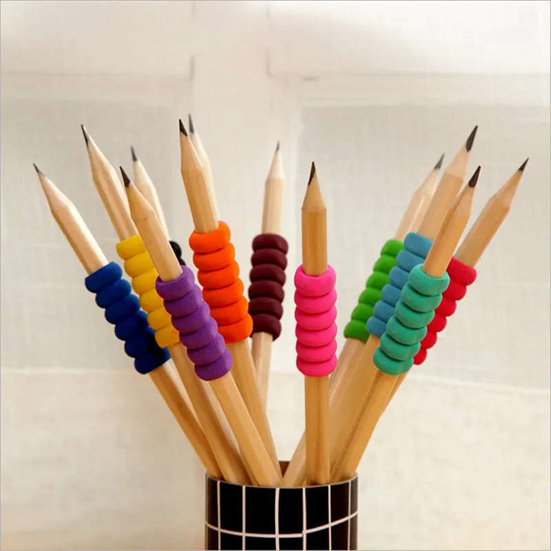 10Pcs/Set Random Sponge Grip Anti-Slip Pen Sleeves topper Holder Diamond Painting Tools Drill Kit Accessory | Дом и сад