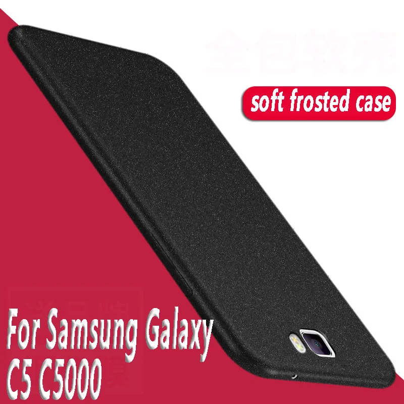 Полное покрытие кремния Мягкие TPU Shell 5.2for Samsung Galaxy C5 чехол для C500 c5000 крышка