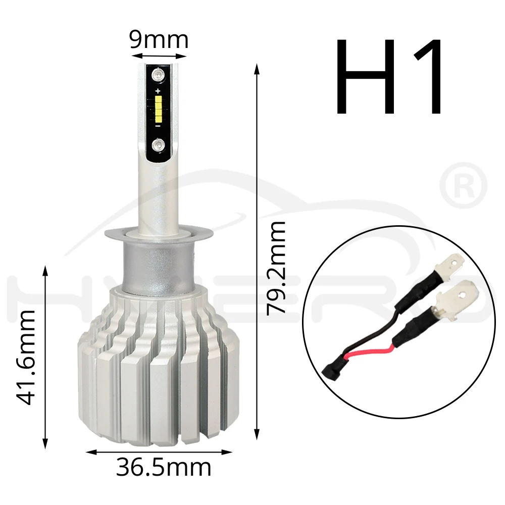 2X V5S, H1, H4, H7, H8, H15, HB3, HB4, 9004 шт., X, 26 Вт, фара противотуманная, автомобильная, светодиодная, 50 Вт, 6000 лм, лампа дальнего ближнего света, автомобильная, мобильная лампа, К, DC 12 В