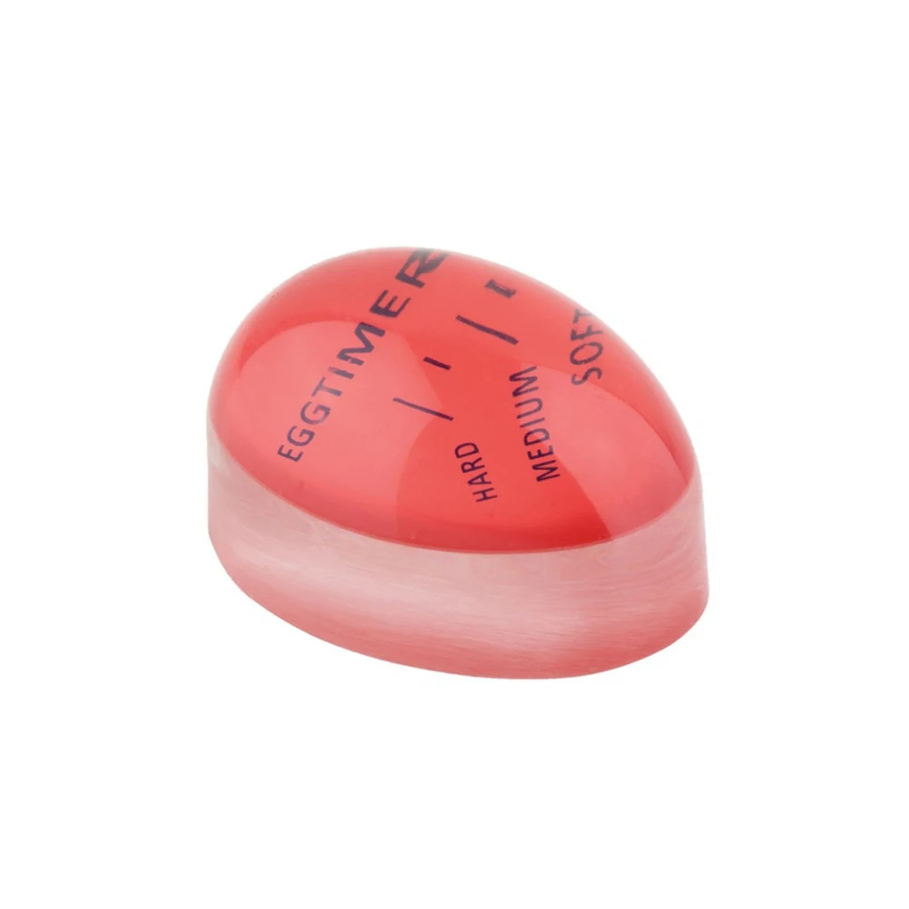 1pcs Egg Perfect Color Changing Timer Yummy Soft Hard Boiled Eggs Cooking Kitchen Eco-Friendly Resin Red Tools |