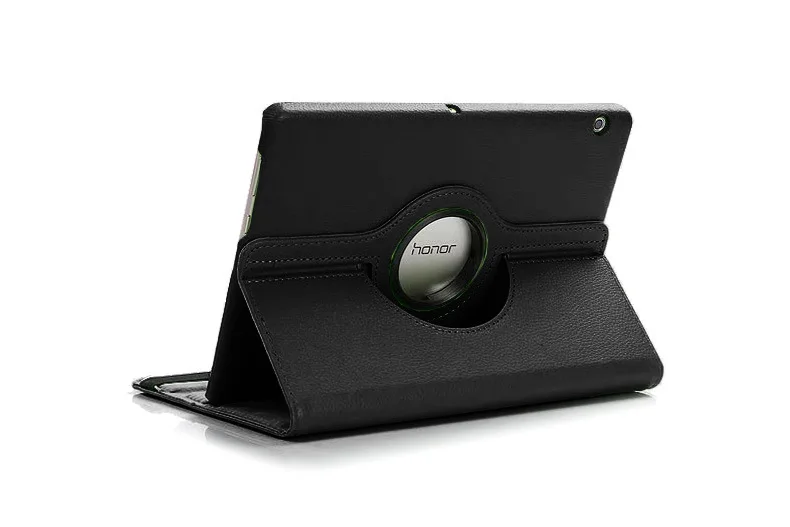 Gligle 360 Rotaion кожаный чехол Обложка для huawei MediaPad T3 10 9,6 дюймов планшет в виде ракушки 1 компл./лот+ экранная пленка+ стилус для сенсорного экрана