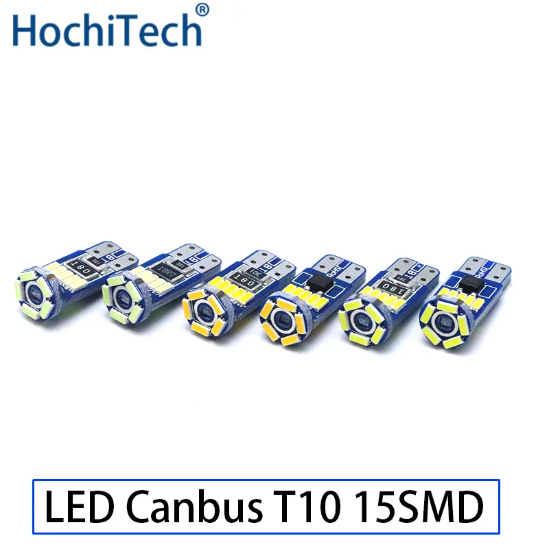 2 шт. стайлинга автомобилей авто светодиодный T10 Canbus 194 W5W 10 SMD 5630 Светодиодный