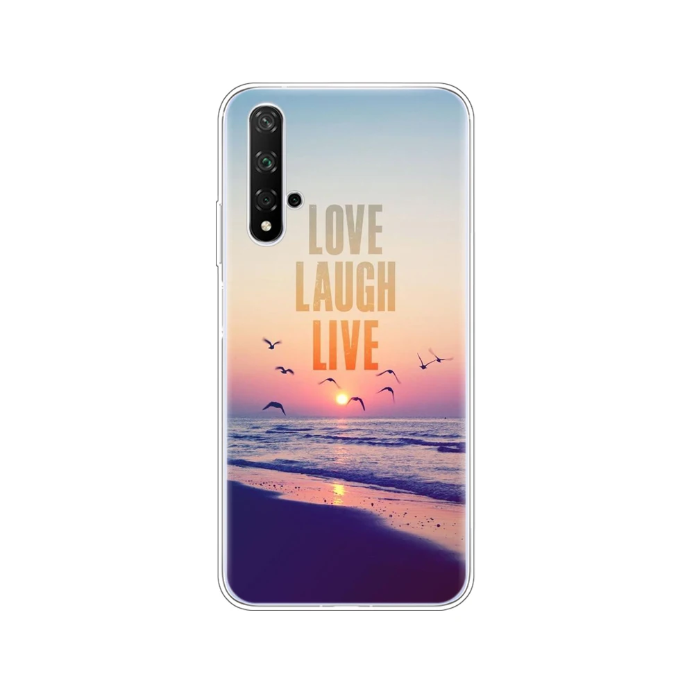 80228 Чехол для Honor 20, силиконовый чехол на заднюю панель, чехол для телефона huawei Honor 20 Pro Lite Honor20, YAL-L21, YAL-L41, мультяшная защита - Цвет: 80228